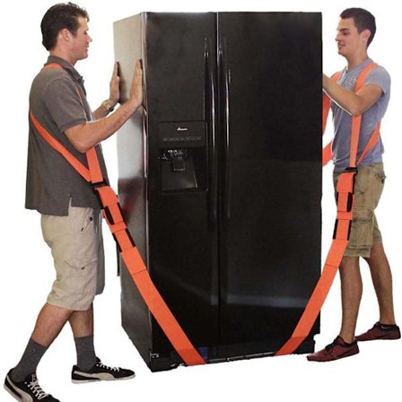 Nostokahvat Kahden hengen nosto- ja kantosetti on ihanteellinen huonekalujen, kodinkoneiden ja raskaiden esineiden siirtämiseen, 