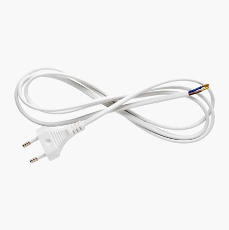 Sladdställ ojordat vitt