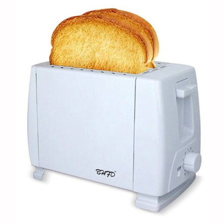 Brødristere, husholdningsapparater elektrisk brødrister husholdning rustfritt stål 2 skivers brødrister brødmaskin