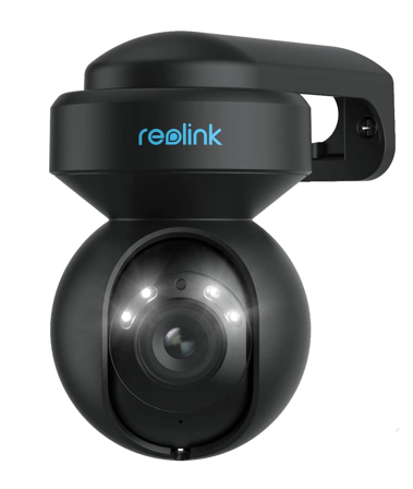 Reolink E1 Outdoor Wi-Fi - svart (E540-B) utendørs-kamera med pan/tilt/zoom, IP66 - perfekt som fjøskamera