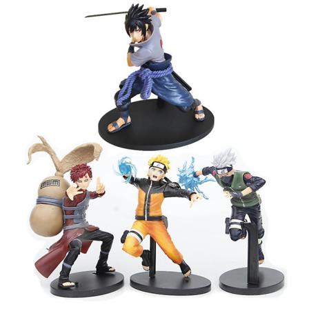 Naruto Vibrationsstjärnor Sasuke Toy Figurer Dekoration Red