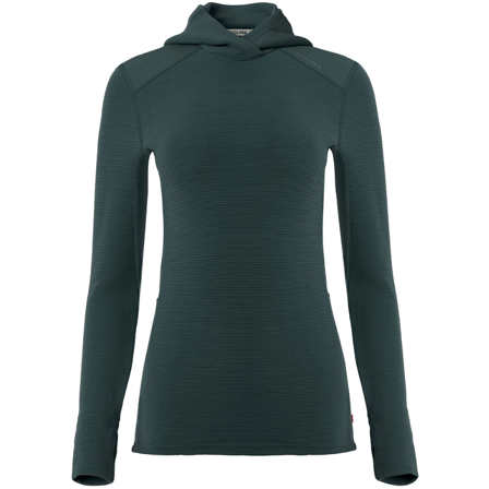 Aclima W's Streamwool Hoodie Green Gables