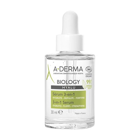 A-DERMA Biology Hyalu 3-in-1 Serum 30 ml, Skincare, Ansigtspleje, Serum