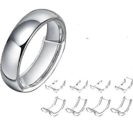 Näkymätön Sormuksen Pienennin Silikonista Säätö Sormuksen Koko Pienentäjä Läpinäkyvä