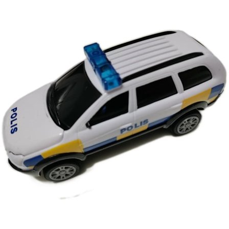 Pull-Back Polisbil . Fr 3år+