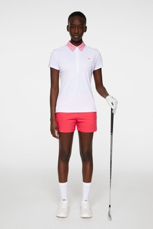 J.Lindeberg - Golf - Cara Polo - White - Woman - XS