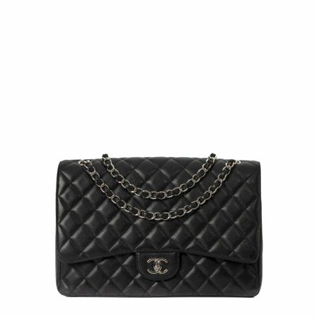 Chanel Vintage Pre-owned Shoulder Väska svart, Dam Vintage Väskor, Dam, Storlek: ONE SIZE