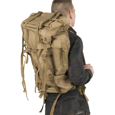 Mochila Brandit Nylon 65L Camel
