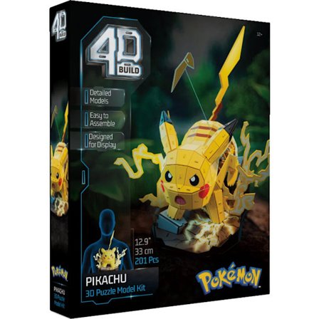 Pokemon 4D Build Pussel Pikachu