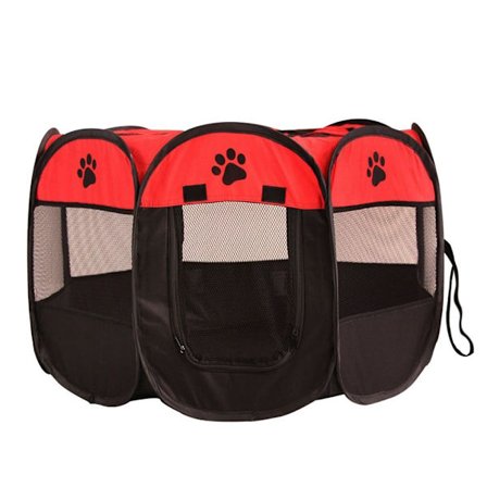 Kissateltta Koiran häkki PUNAINEN 1 1