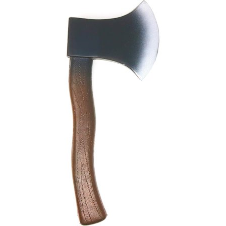 Skeleteen Lumberjack Kostyme Props Leke - Tømmerøks i Tre - 1 Stykke