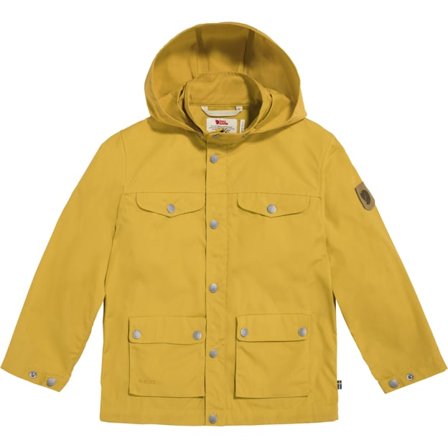 Fjällräven Kids Greenland Jacket in Mustard Yellow | Size: 140, G-1000/Polyester