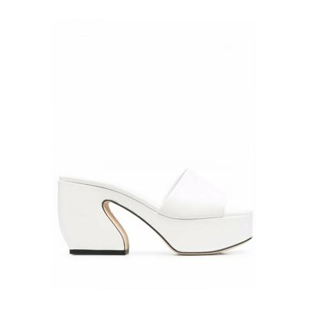 Sergio Rossi moment , Wit , Dames , Maat: 37 EU Sandalen
