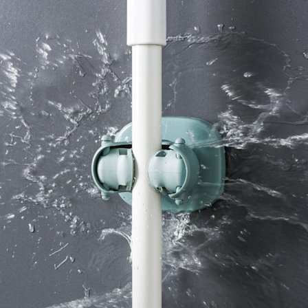 Grønn mopp veggmontert krok for kran