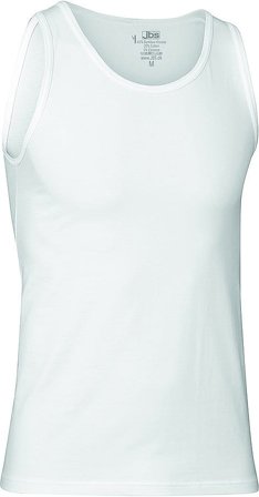 JBS 2-pack singlet bamboo økologisk bomuld Hvid XL, Tøj & Bolig, Herreundertøj, Herreundertrøjer