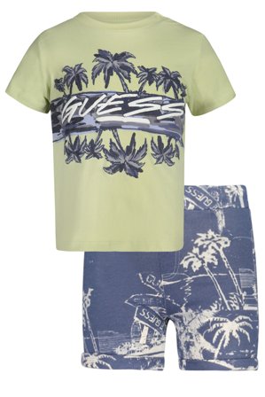 Guess Jeans T-shirt Maniche Corte Bambino Verde