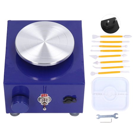 Mini Keramikhjul Lyse Farver Kompakt Struktur Nem Betjening Rustfrit Stabil Meget Holdbar Børns Keramikhjul EU Stik