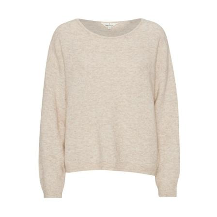 Basic Apparel Claudine Scoop Neck Sweater inbo, Dame