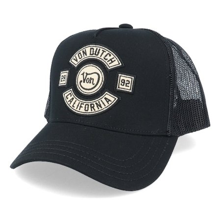 Von Dutch - Black - trucker - Cap - 29 92 California Black Trucker - Hatstore