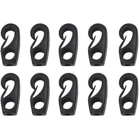 20 kpl telttakoukkuja, muoviset karabiinit, jotka sopivat telttaan, tarvikkeet matkustamiseen, retkeilyyn, pressuihin, asuntovaunuihin, 