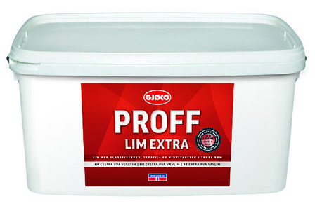 GJØCO Vegglim 5l Proff Extra