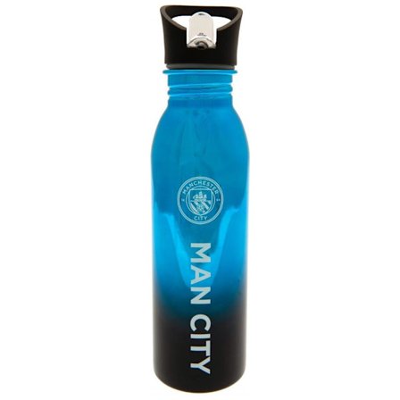 Manchester City Juomapullo Metallinen