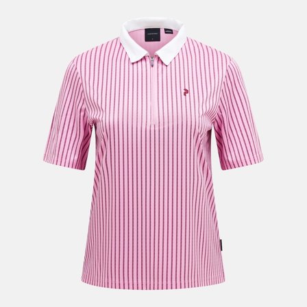 Peak Performance - Graphic Zip Polo Dam