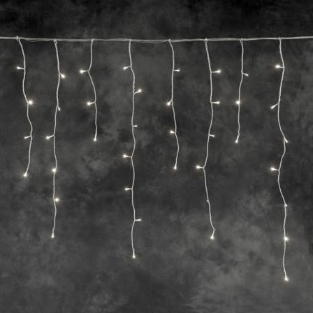 Konstsmide 4811-103 Lysslynge 31V, 100 LED, varm hvit Gjennomsiktig kabel, Belysning