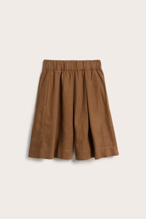 Kappahl | Knelang linshorts | Brun
