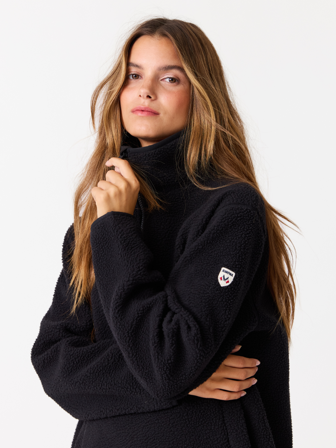 Jean Paul - Lorraine fleecegenser - Dame - Svart - Gensere & Cardigans - M