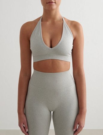 aim ́n Shape Seamless Cross Back Bra - Grey - L