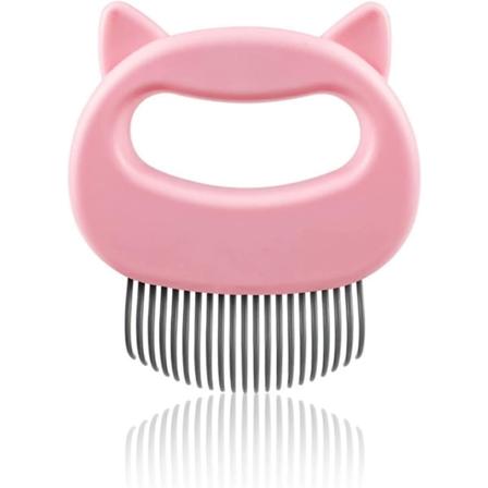 4 kpl Kissankampa, Lemmikkiel inten Karvanpoistohierontakuoriharja, Kissankarvanluonti- ja Hoitoharja Pitk - tai Lyhytkarvaisille, Lemmikkiel inten 