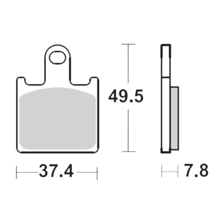 Pastillas de Freno Delanteras Moto-Master RoadPro Sinter - Kawasaki Concours 14 2008-2011