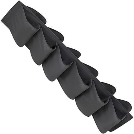 Garderobe Opbevaringspose Vægophængt Pose Opbevaringsbeholder Flerlags Hængepose Kreativ Opbevaringspose