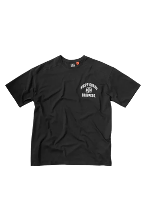 T-Shirt West Coast Choppers Iron Oversize Nero L