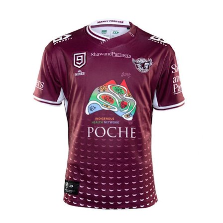 Mordely 2020 Manly Sea Eagles Nines Rugby Jersey M
