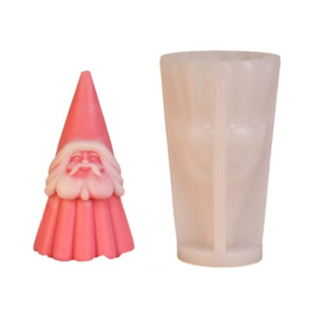 Julemandsform voksform håndlavet form håndlavet tilbehør til håndværk