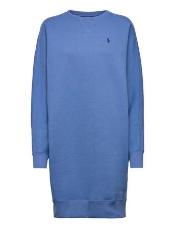 Over Dolman Fleece Dress Blue Polo Ralph Lauren