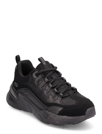 Womens Bobs Bamina - Star Strikez Lave Sneakers Svart Skechers*Betinget Tilbud