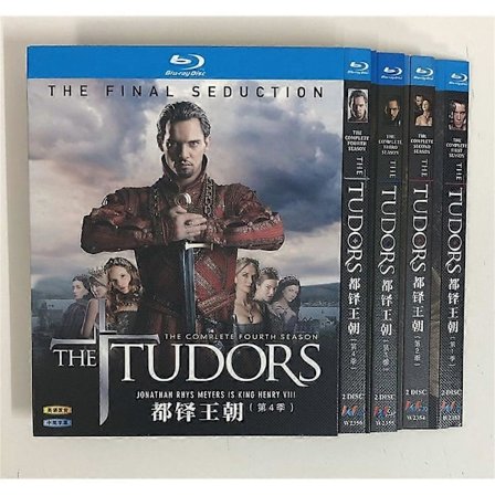 Klassinen TV-sarja 'The Tudors' Kausi 1-4 BD Blu-ray Disc