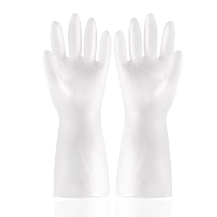 Gummihandsker Husholdningshandsker TRANSPARANT