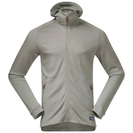 Bergans Tuva Light Wool Hood Jacket Men's Men Mid layer tops Green M