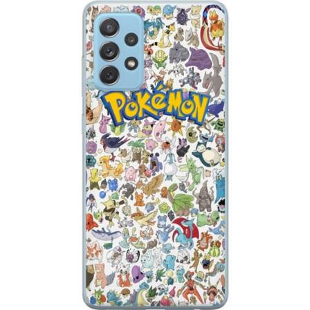 Samsung Galaxy A52 5G Gjennomsiktig deksel Pokemon