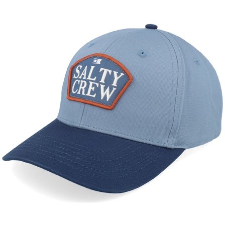 Salty Crew - Sininen adjustable Lippis - Filler Up 6 Panel Slate Adjustable @ Hatstore