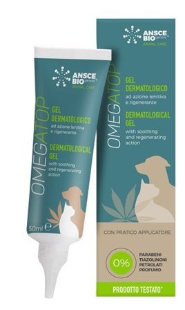 Omegatop Gel Dermatologico Per Cani E Gatti 50ml