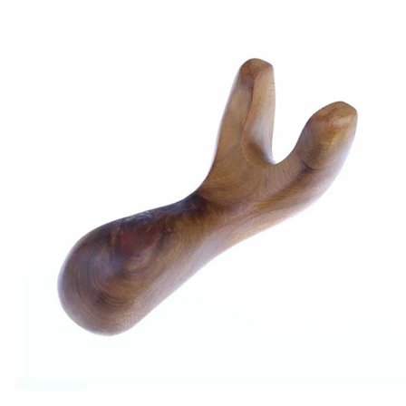 SPA Terapi Kropp Nacke Avslappning Blodcirkulation Trä/Harts Triangel Massageapparat Doftande Trä Reflexologi Gua Sha Verktyg~00721