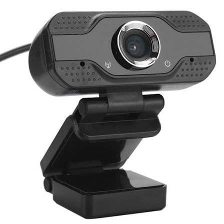 WEBCAM - 1080P Stasjonær datamaskinkamera, USB Online Klasse Webkamera med mikrofon - SHC