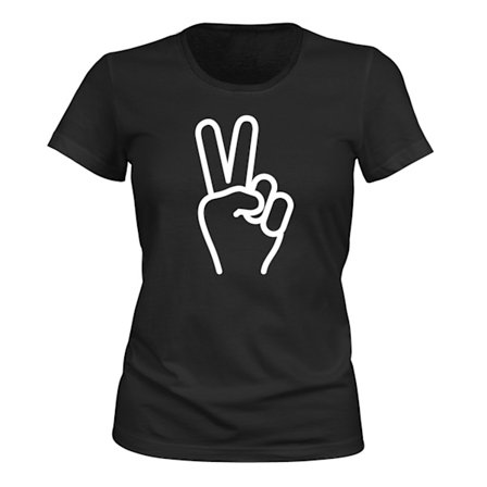 Peace - T-SHIRT - DAME