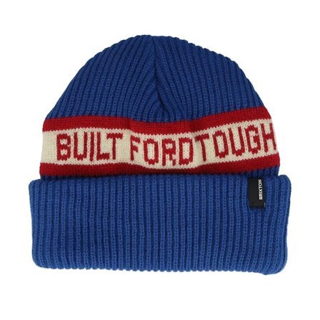 Brixton - Azul cuff Beanie - Ford Built Tough Beanie Ford Blue Cuff @ Hatstore