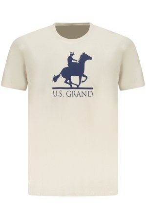 U.s. Grand T-shirt Maniche Corte Uomo Beige
